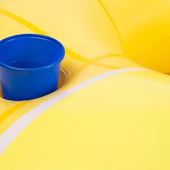 BigMouth, Squishmallows Maui the Pineapple Pool Float, 51.6" x 41.7" x 13.4" - Picture 6 of 9